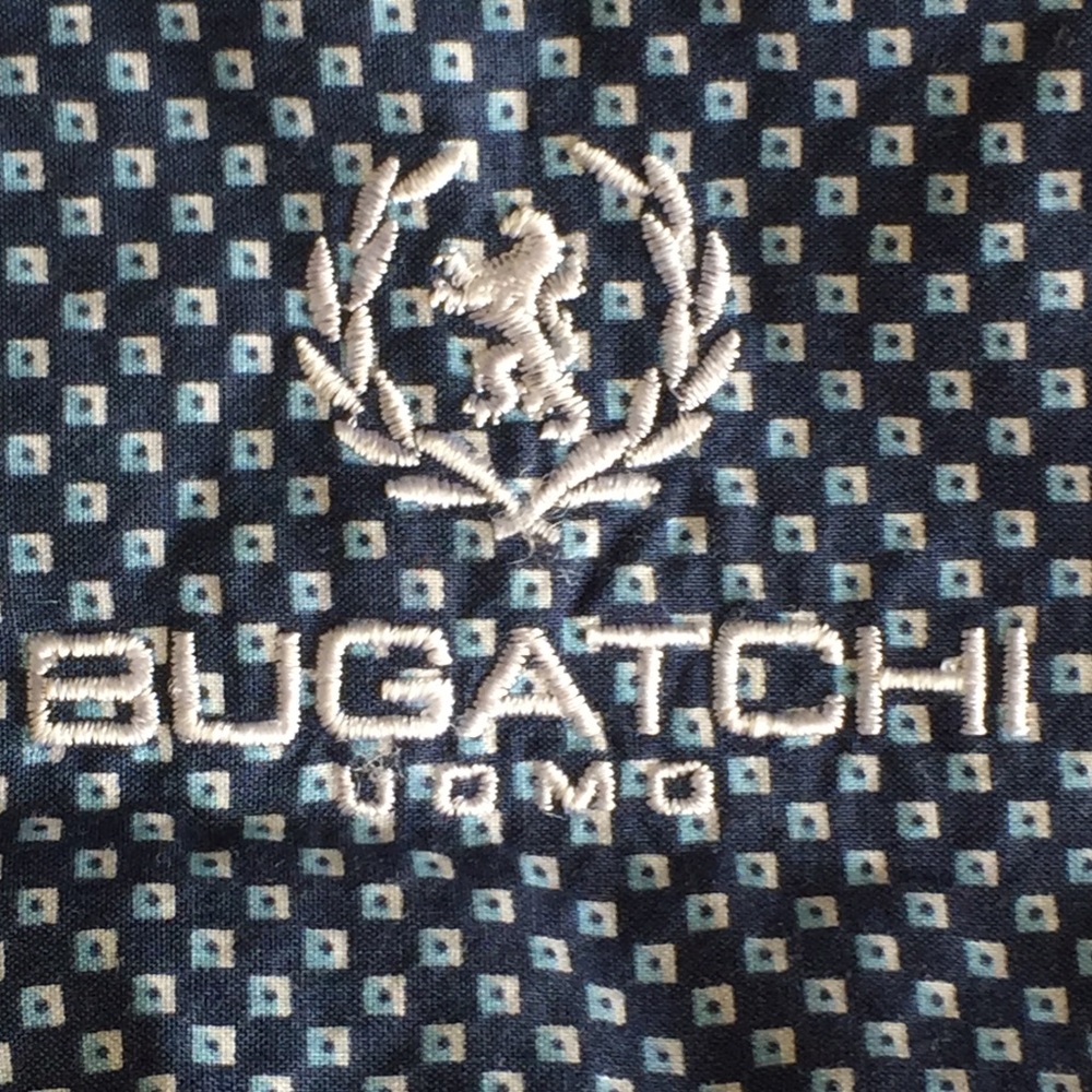 Bugatchi Men’s Casual Button Up Long Sleeve size L